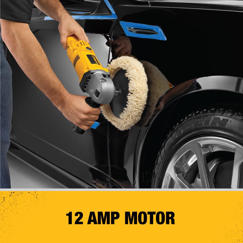 DEWALT 9-in Variable Speed Corded Polisher