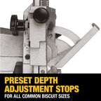DEWALT DW682K Assembleuse à lamelles 6,5 Ampères