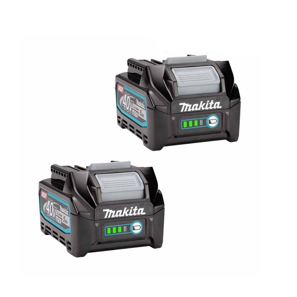 Pack double de batteries Makita BL4050F 40v Max XGT 5Ah 2x5Ah Or