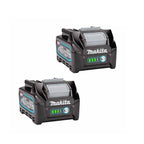Pack double de batteries Makita BL4050F 40v Max XGT 5Ah 2x5Ah Or