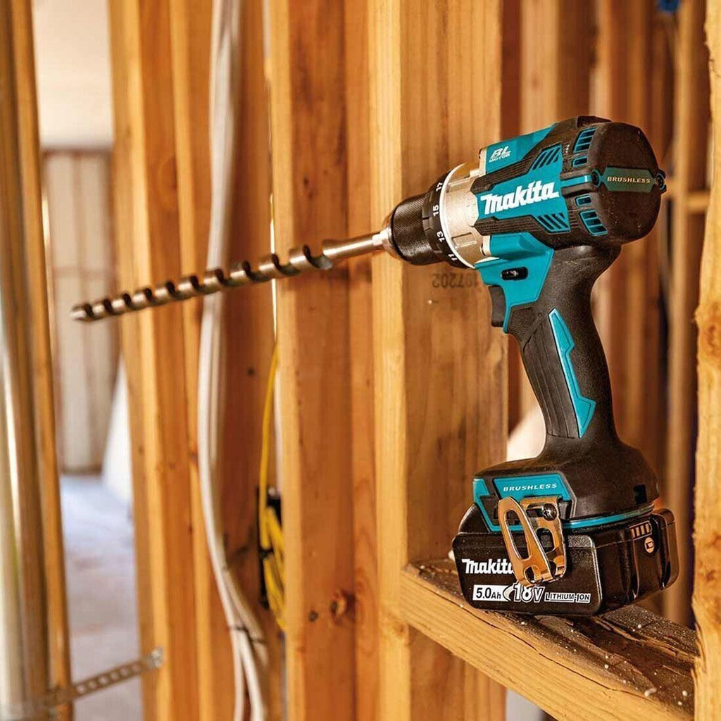 Perceuse combinée Makita DHP489Z 18V LXT Perceuse-visseuse à percussion corps seul Or