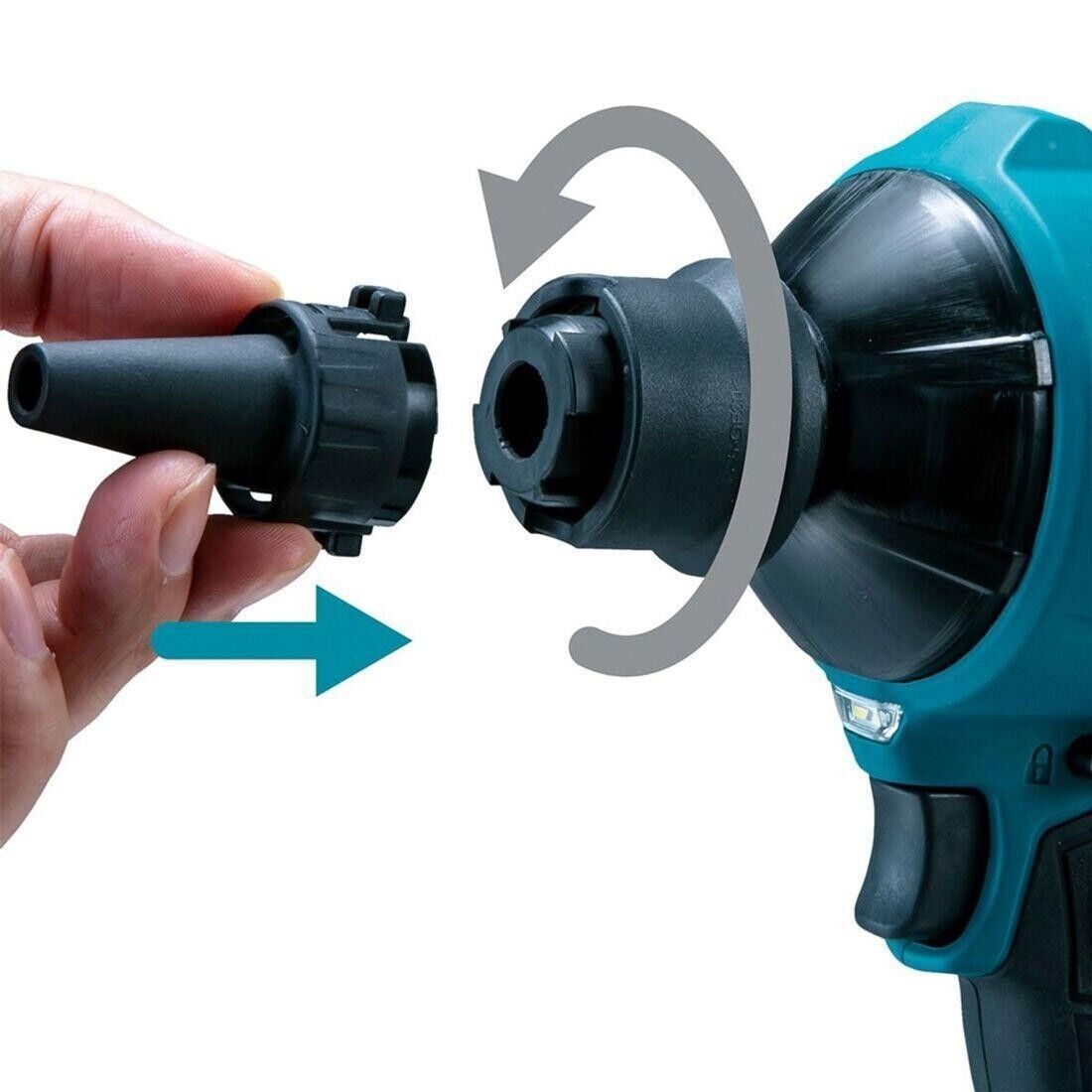 Souffleur Makita 18V DAS180Z LXT sans balais, corps seul, or