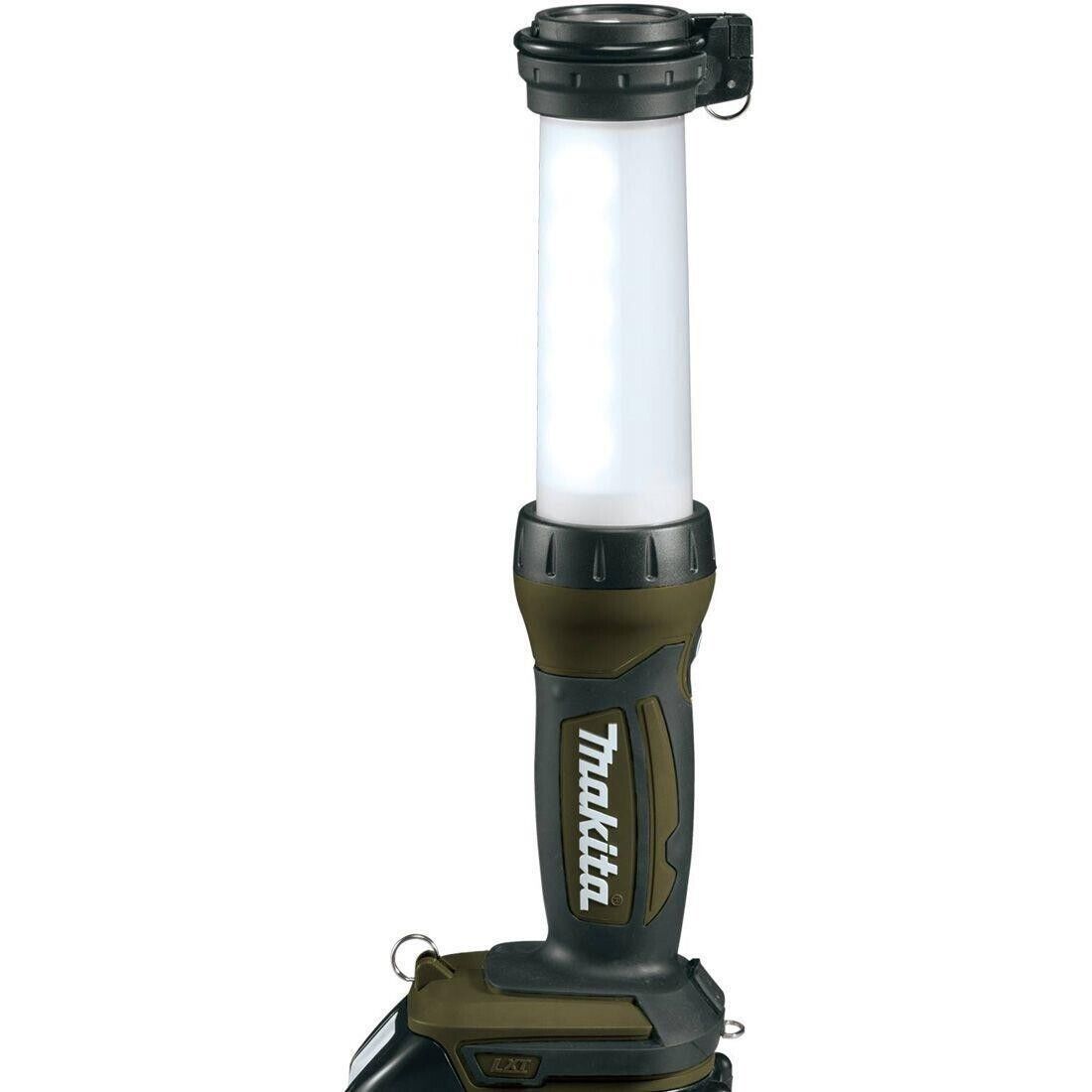 Lampe torche LED Makita DML806O 14,4V 18V LXT sans fil vert olive - corps seul argent