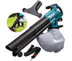 MAKITA DUB187Z 18v LXT Souffleur de feuilles sans fil avec accessoire aspirateur et sac Argent