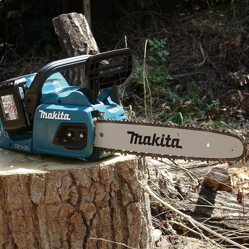 Tronçonneuse Makita DUC405Z 18v double batterie 36V 16" 400mm sans balais corps Or