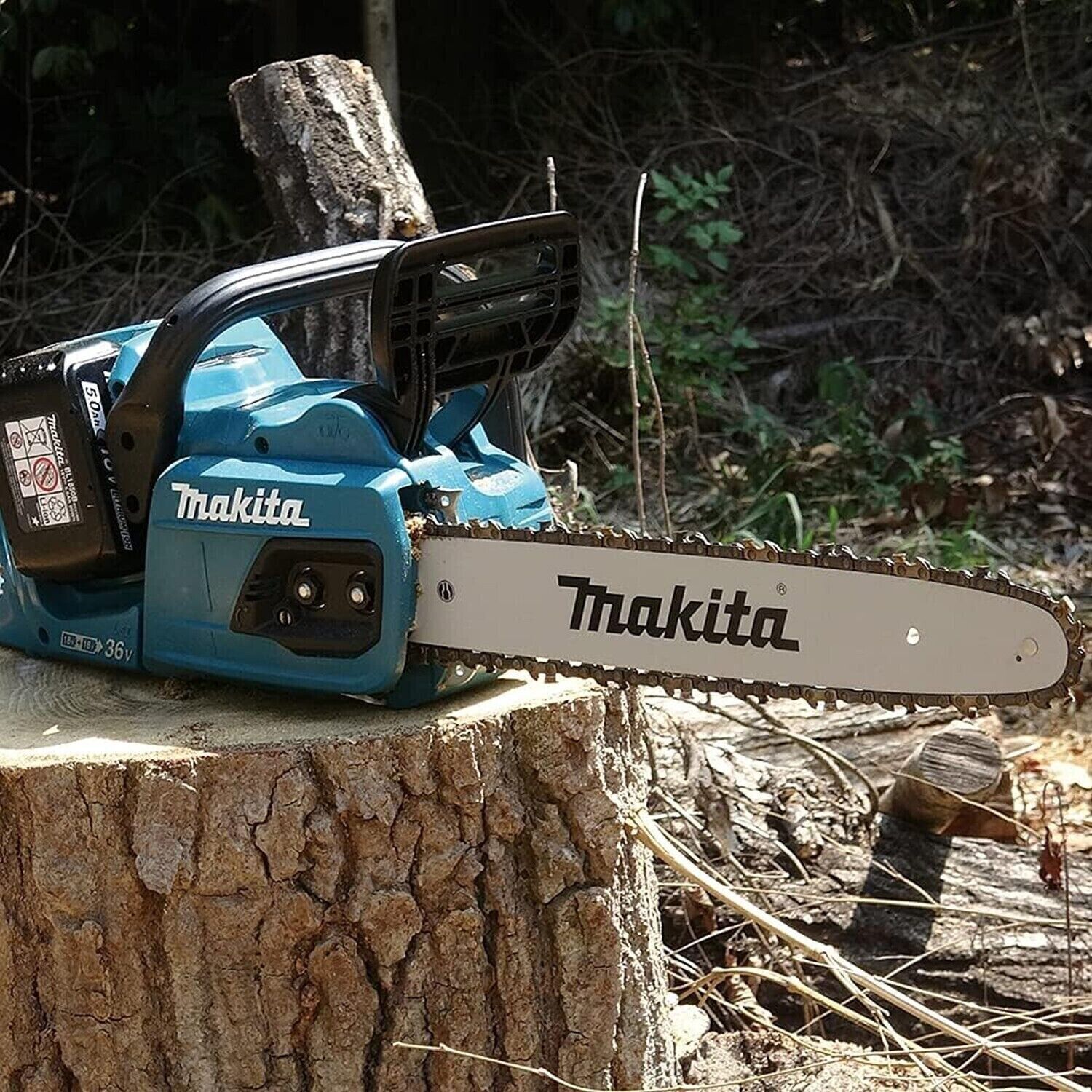 Tronçonneuse Makita DUC405Z 18v double batterie 36V 16" 400mm sans balais corps Or