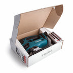 Scie sauteuse Makita 18V DJV180ZX Li-ion sans fil corps seulement argent (lames supplémentaires)