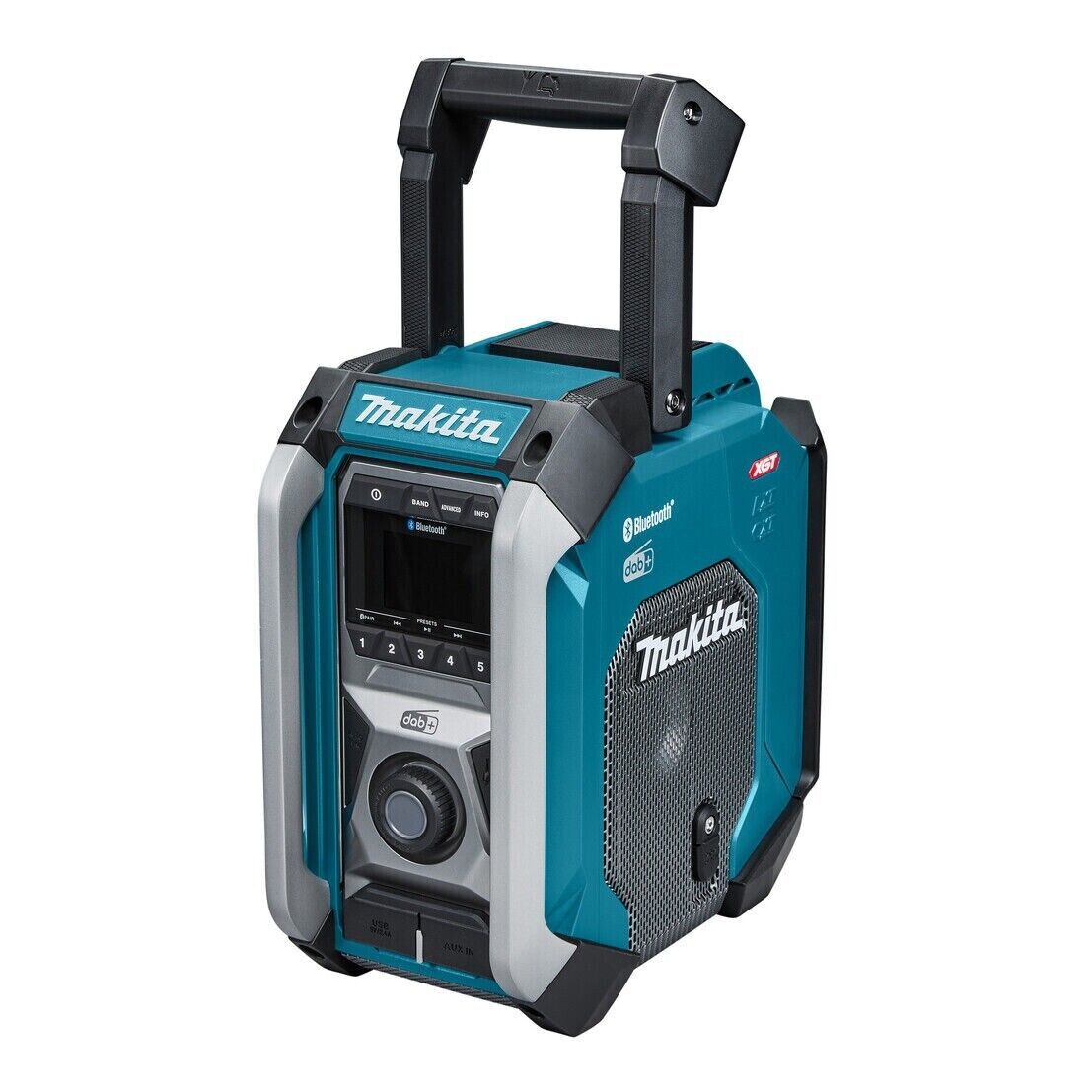 Radio de chantier Makita Bluetooth DAB 18V ou 40V MR007GZ corps seul doré