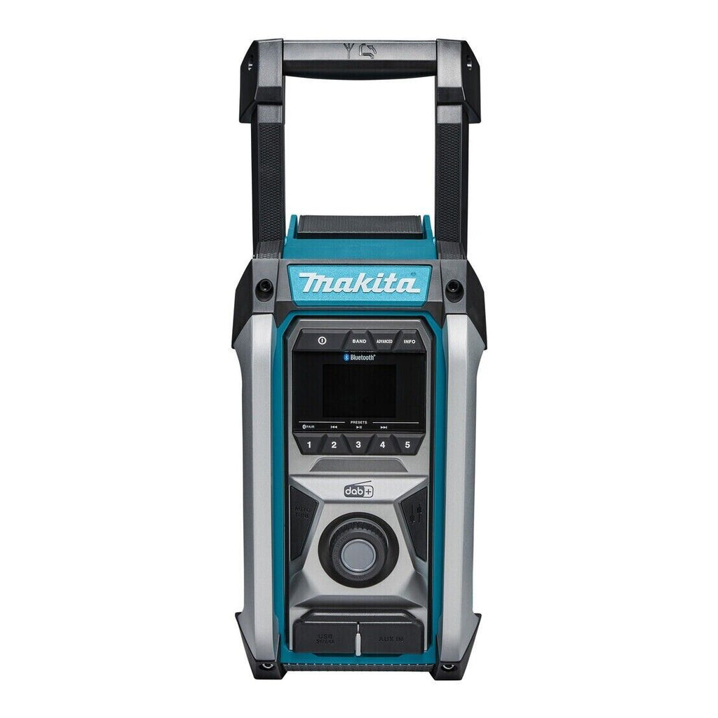 Radio de chantier Makita Bluetooth DAB 18V ou 40V MR007GZ corps seul doré