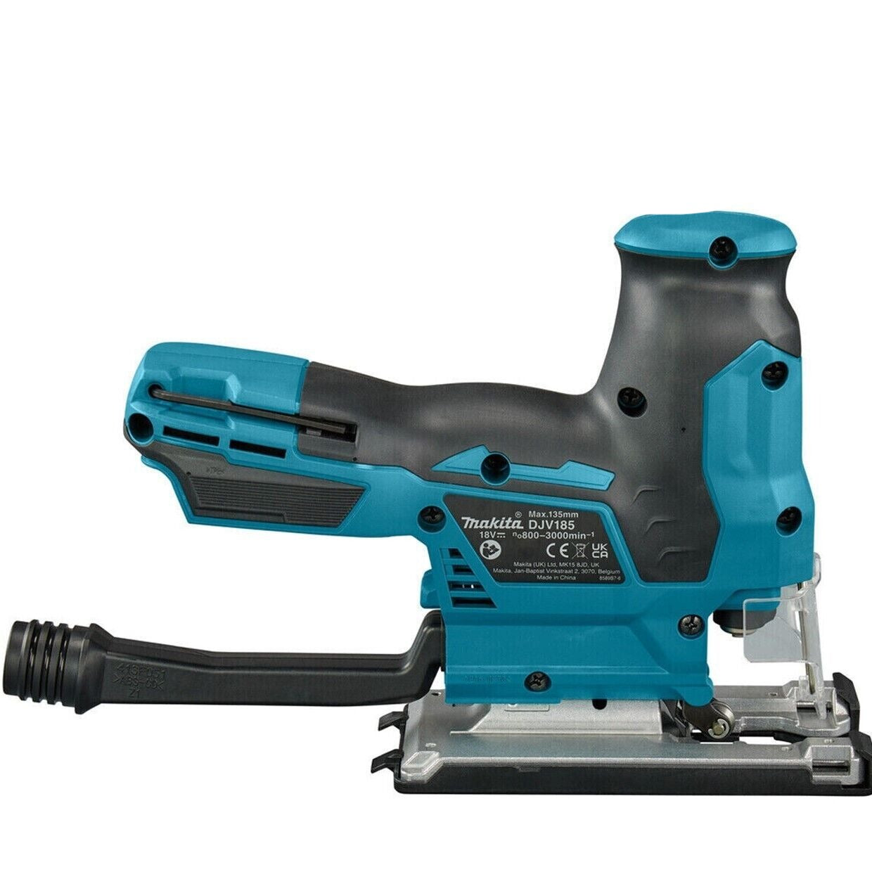 Scie sauteuse sans fil Makita DJV185Z 18V LXT poignée tonneau corps seul argent