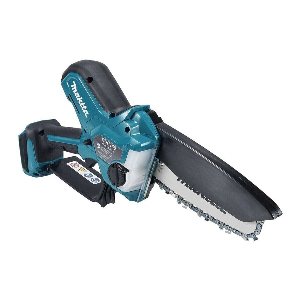Tronçonneuse d'élagage sans balais Makita DUC150Z 18v 150mm LXT corps seul argent