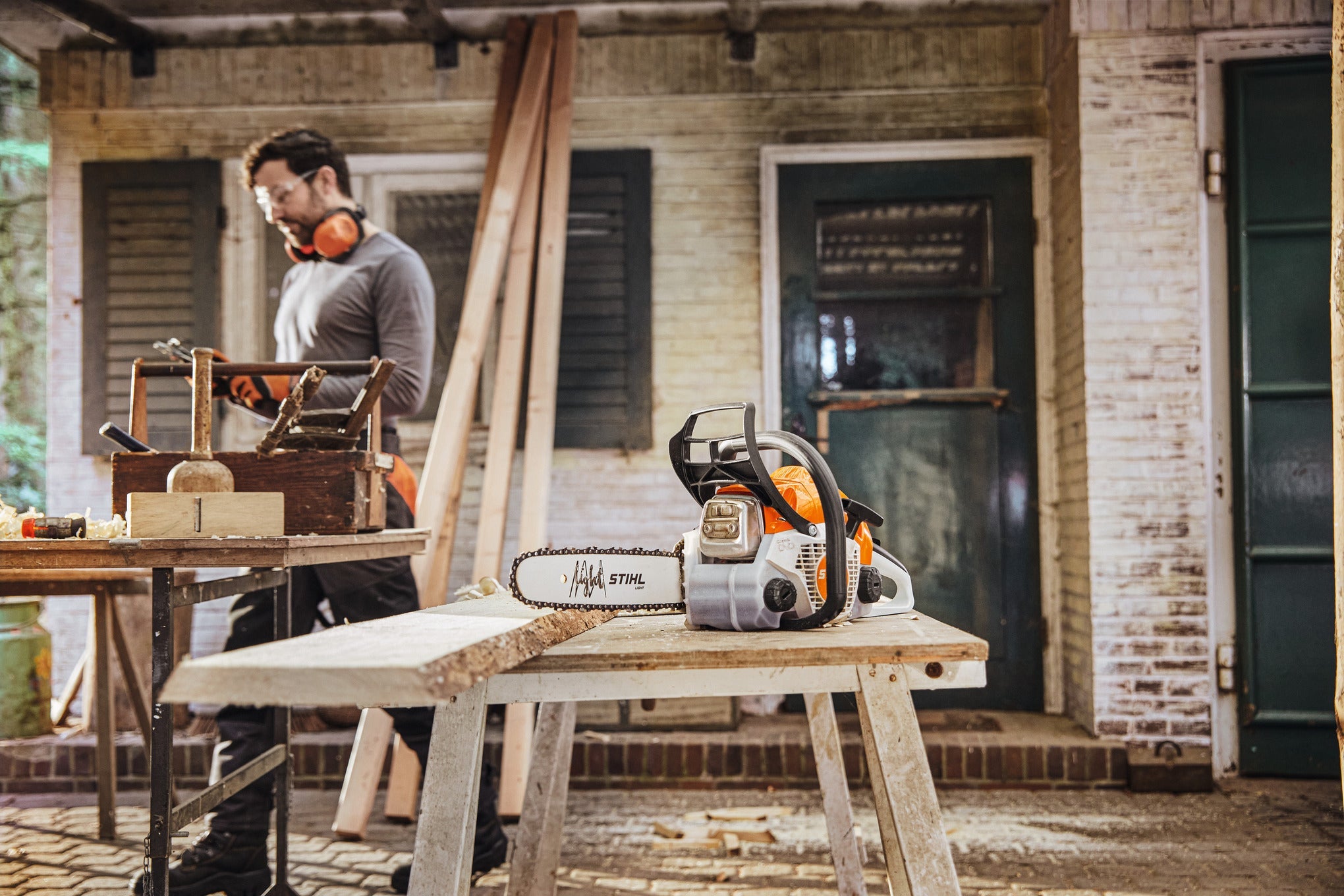 Tronçonneuse à essence STIHL MS 162