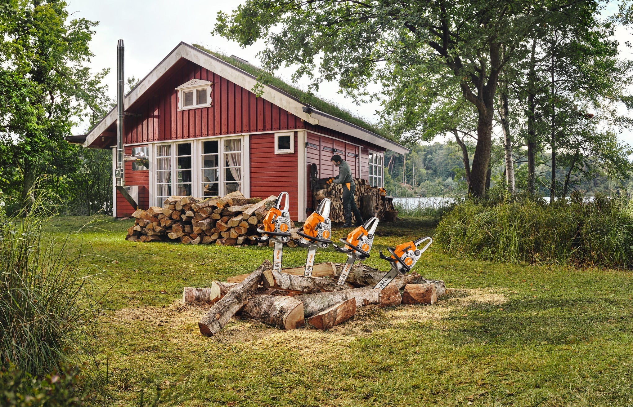 Tronçonneuse à essence STIHL MS 182