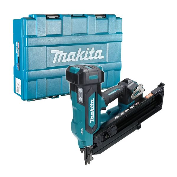 Cloueuse de charpente Makita DBN900ZK 18v CORPS SEUL Mallette de transport pistolet à clous