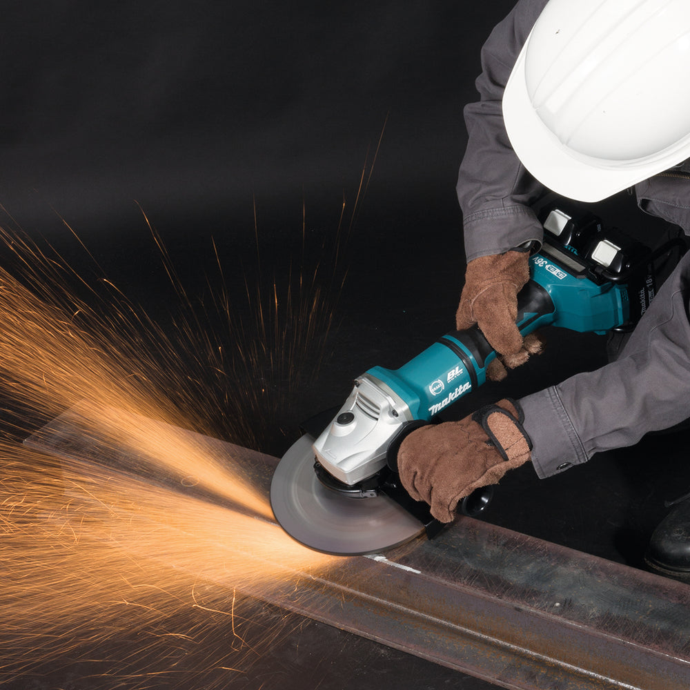 Meuleuse d'angle sans fil Makita DGA900Z 18V/36V 230mm sans batterie ni chargeur argent