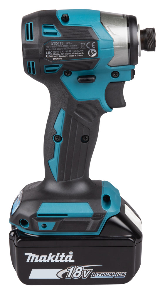 Visseuse à chocs Makita 18V DTD173Z sans balais LXT sans fil corps seul or