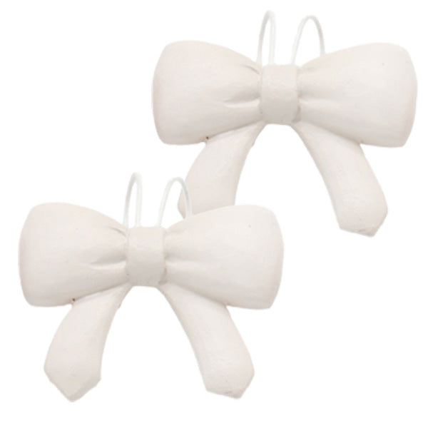 Coquette Bow Pot Hangers, Set of Two, Choose Your Color