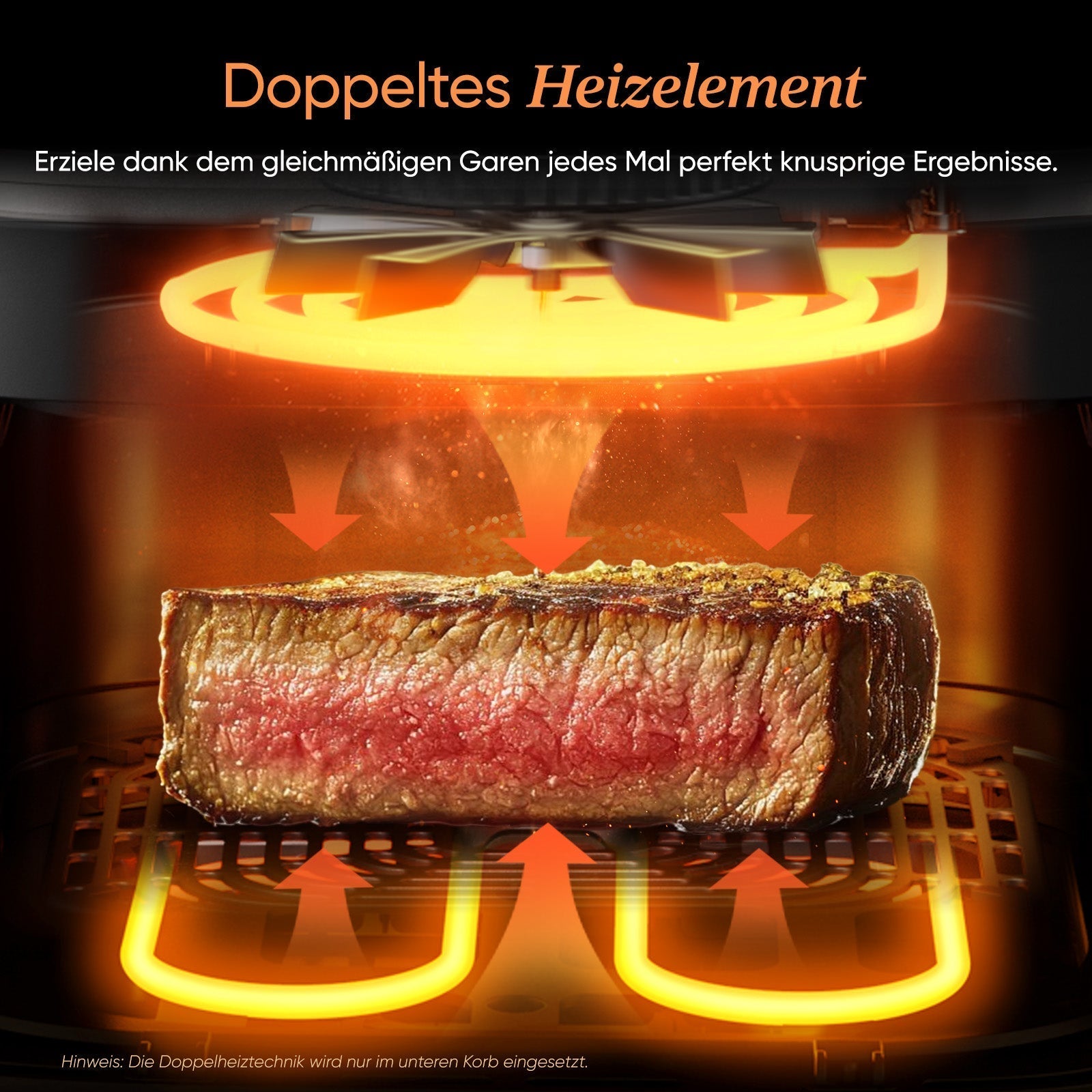 Friteuse à air chaud COSORI Turbo Tower™ 10,8 litres Pro