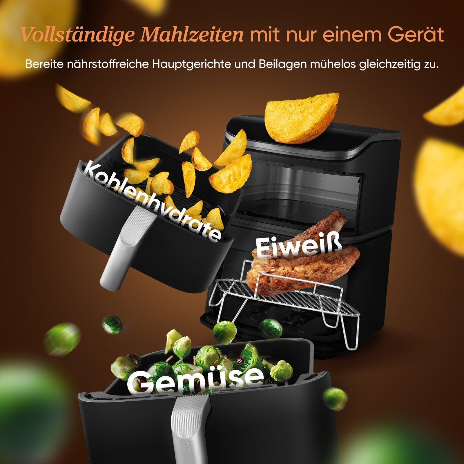 Friteuse à air chaud COSORI Turbo Tower™ 10,8 litres Pro