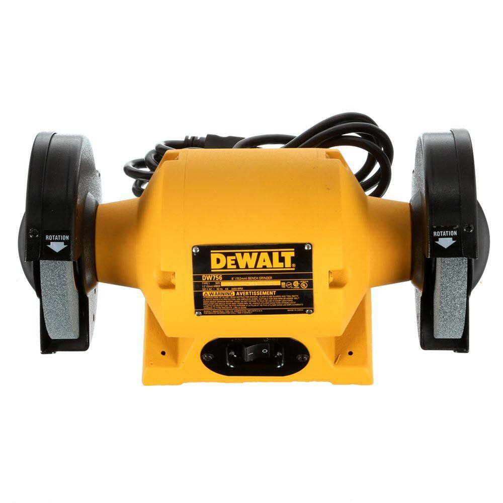 DEWALT DW756 6 in. (150 mm) Bench Grinder