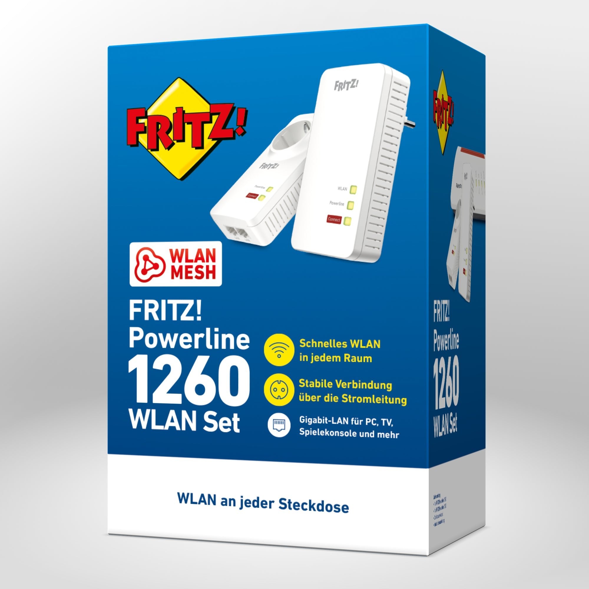 Ensemble Wi-Fi FRITZ!Powerline 1260E