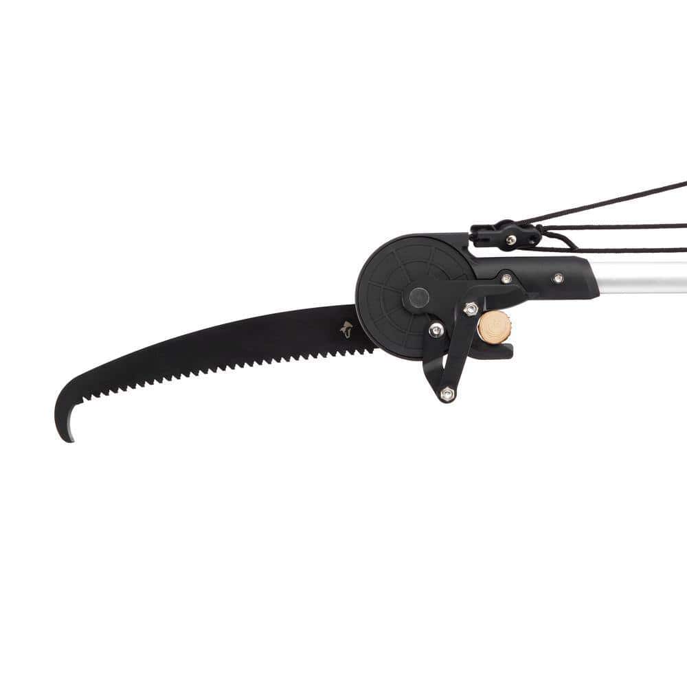 Husky-18 15 in. Steel Blade with 16-ft Telescopic Tree Pruner