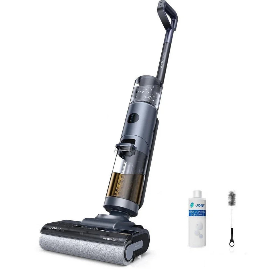 Aspirateur balai laveur sans fil JONR ED12 Pro, 850mL, 200W, nettoyage à l'eau chaude