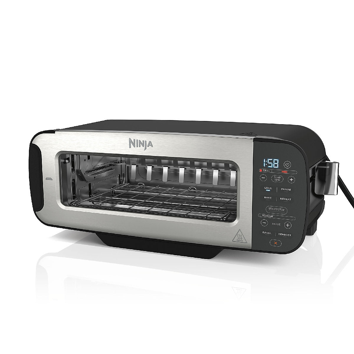 Grille-pain Ninja & Presse Panini Foodi 3-en-1 Noir ST200UK