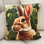 Easter Bunny Pillow Covers, Set of 2