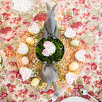 Standing Bunny Duo with Removable Tray | Indoor/Outdoor