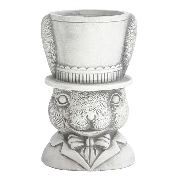 Dapper Bunny with Top Hat Planter