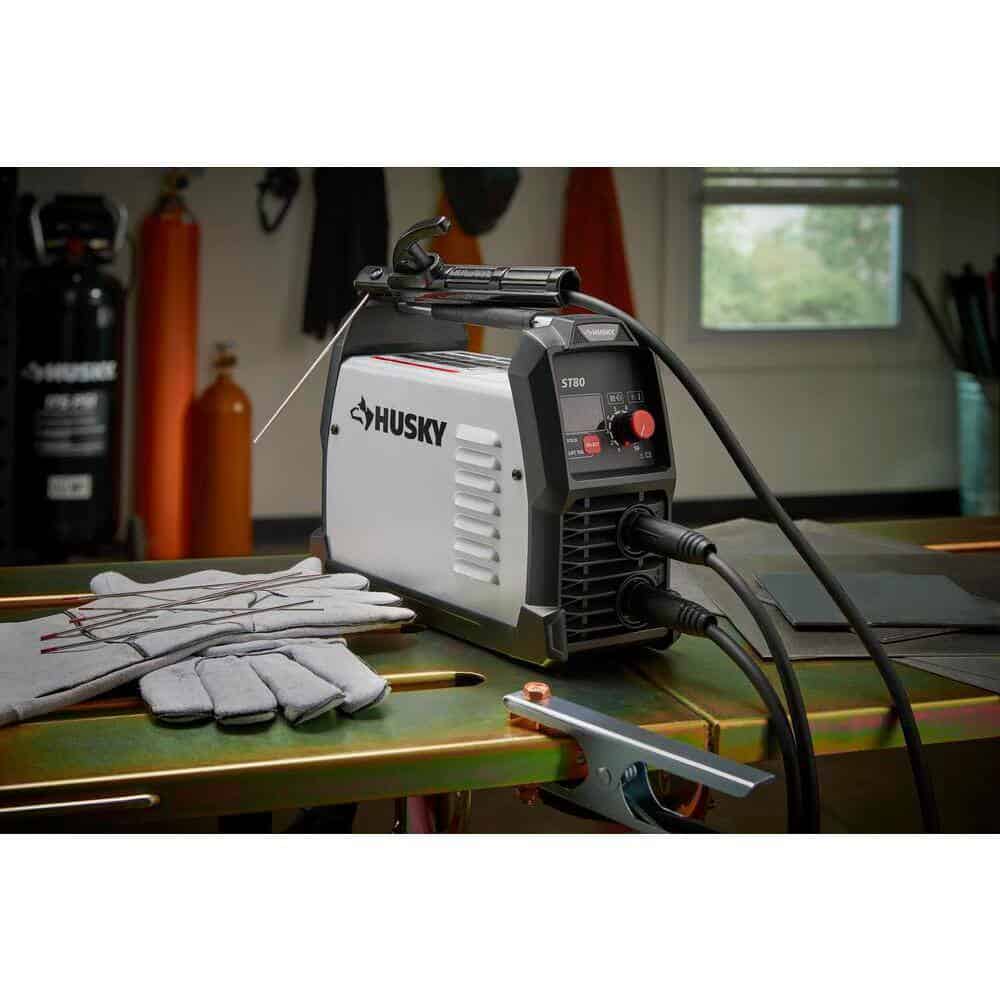 Husky PIONEERST80 Single Phase 80 Amp 120-Volt Input AC Stick Welder