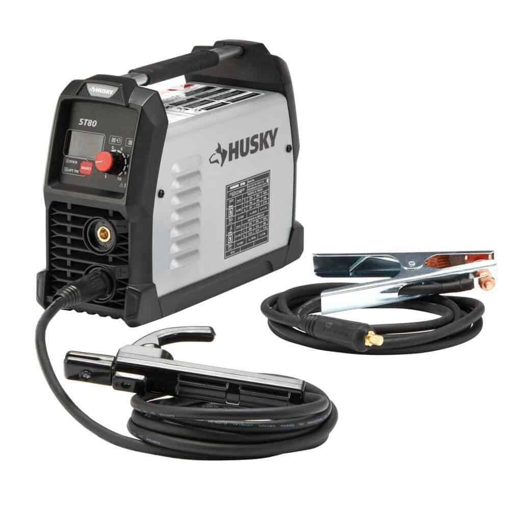 Husky PIONEERST80 Single Phase 80 Amp 120-Volt Input AC Stick Welder